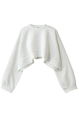 ENFOLD(エンフォルド)｜SWELL-HEM PULLOVER/プルオーバー/オフホワイト