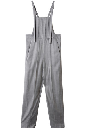 ENFOLD(エンフォルド)｜APRON OVERALLS/トップグレー の通販｜ELLESHOP