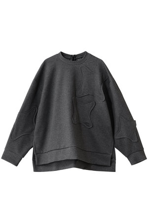 ENFOLD(エンフォルド)｜CHAIR-MOTIF PULLOVER/チャコールグレー の通販