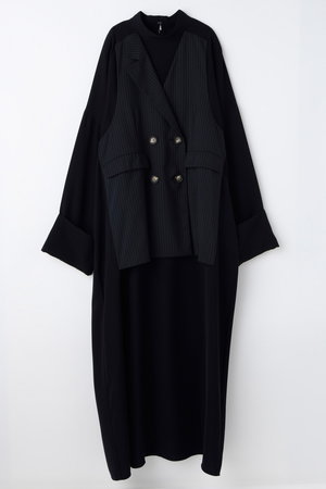 ENFOLD(エンフォルド)｜【1/2 12:00販売開始】VEST LAYERED LIKE DRESS