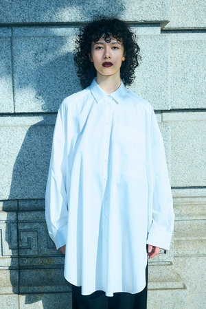 トップス SLIT SHIRT BLOUSE ENFOLD ENFOLD(エンフォルド)｜【1/2 12:00販売開始】SLIT SHIRT/ホワイト の