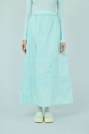 ENFOLD(エンフォルド)｜【1/2 12:00販売開始】STEP SKIRT/ミント の