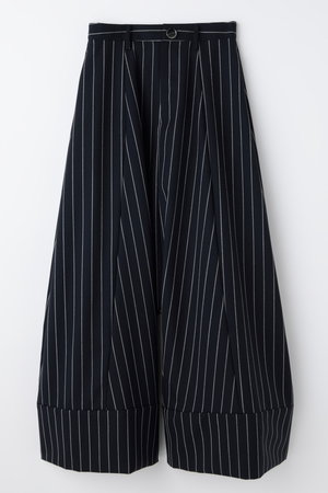 ENFOLD(エンフォルド)｜WIDE SAROUEL TROUSERS/ダークネイビー の通販
