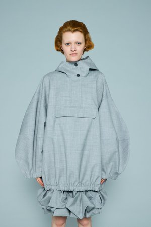 ENFOLD ANORAK HOODIE 今期新作 新品 定価60,500円 ENFOLD(エンフォルド)｜ANORAK HOODIE/トップグレー の通販｜ELLESHOP