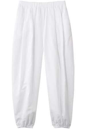 ENFOLD(エンフォルド)｜WIDE EGG-PANTS/ホワイト の通販｜ELLESHOP
