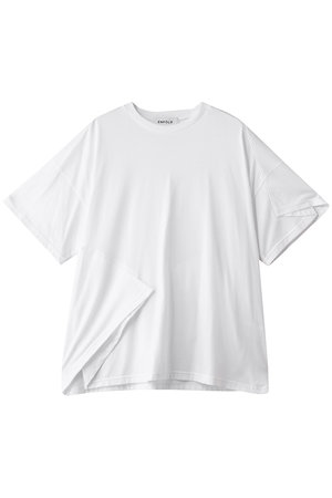 ENFOLD(エンフォルド)｜FOLDED BODY T-SHIRT/ホワイト の通販