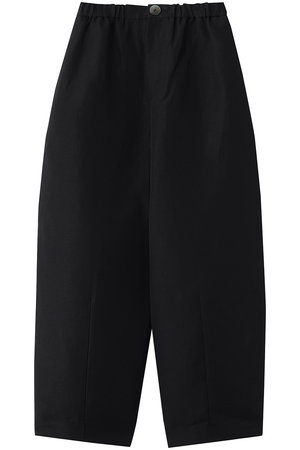 ENFOLD(エンフォルド)｜EASY CURVE TROUSERS/ブラック の通販