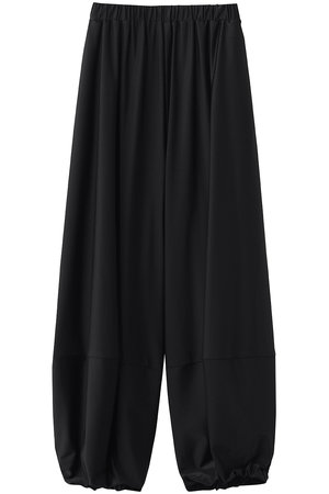 ENFOLD(エンフォルド)｜WIDE BALLOON-PANTS/ブラック の通販｜ELLESHOP