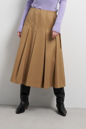 LANVIN en Bleu(ランバン オン ブルー)｜カルゼステッチプリーツ