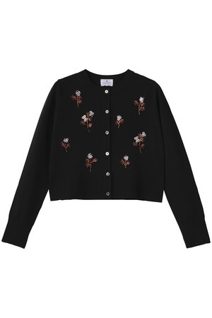 LANVIN en Bleu(ランバン オン ブルー)｜フラワービーズ刺しゅう