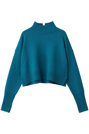 ランバン ニット LANVIN en Bleu(ランバン オン ブルー)｜メランジクロップドハイネック