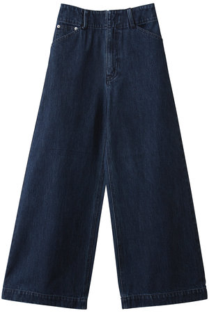 LANVIN en Bleu(ランバン オン ブルー)｜デニムワイドパンツ/ブルー の