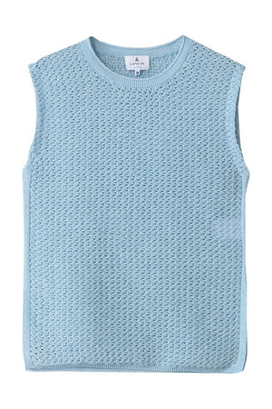 LANVIN en Bleu(ランバン オン ブルー)｜シアーメランジノースリーブ