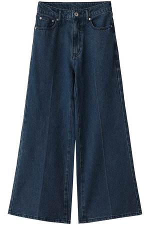 LANVIN en Bleu(ランバン オン ブルー)｜センタープレスフレアデニム
