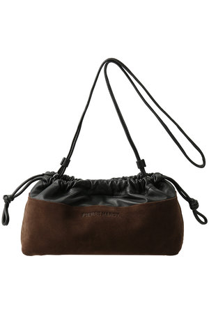 【中古】ピエールアルディ PIERRE HARDY フリンジクラッチバッグ スエードレザー 本革 茶色 ブラウン /RI ■OS PIERRE HARDY(ピエール アルディ)｜TWIN スエードコンビ2wayクラッチ