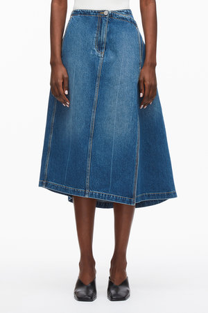 3.1 Phillip Lim(3.1 フィリップ リム)｜アシンメトリーデニムスカート