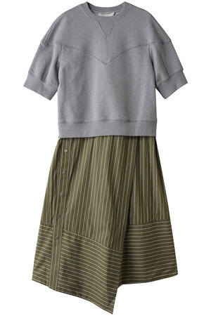 3.1 Phillip Lim(3.1 フィリップ リム)｜ストライプポプリンコンビ