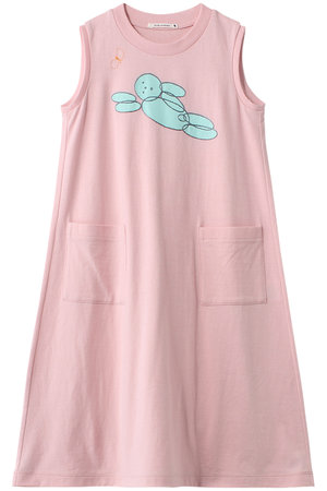 美品　レア　ミナペルホネン　ohayo キッズワンピース ピンク　100cm 美品 レア ミナペルホネン ohayo キッズワンピース ピンク 100cm 美品