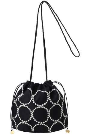 mina perhonen(ミナ ペルホネン)|【KIDS】gem pochette ポーチ グレー mina perhonen(ミナ ペルホネン)|【KIDS】gem pochette ポーチ グレー
