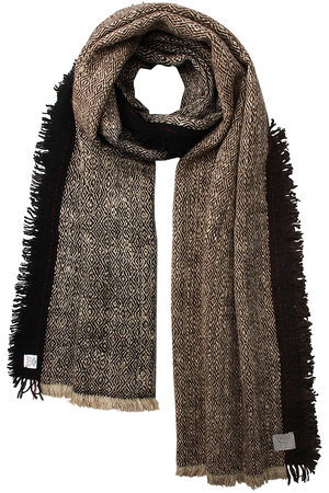 PLAIN PEOPLE(プレインピープル)｜【NIMNIMDUAI】ストール/ブラウン の