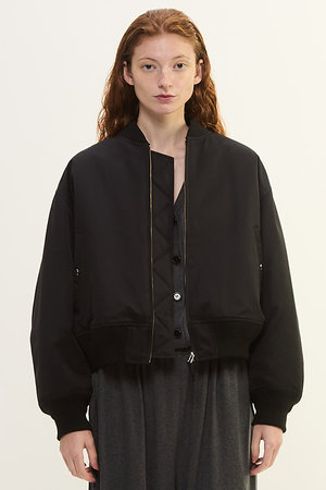 PLAIN PEOPLE(プレインピープル)｜リサイクルナイロンMA-1ブルゾン