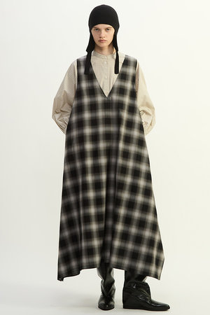 美品 PLAIN PEOPLE プレインピープル テレコノースリーブ チュニック ワンピース A1531UB 9 グレー レディース 古着 中古 USED PLAIN PEOPLE - 美品 PLAIN PEOPLE プレインピープル テレコ