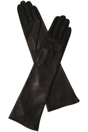 PORTOLANO ブラック レザーロンググローブ item154057000201-1-2.jpg