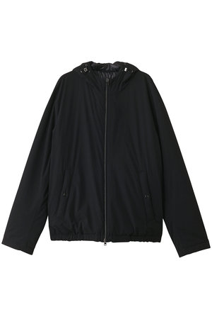 HERNO(ヘルノ)｜【MEN】はっ水ナイロン フーディー ブルゾン/ブラック