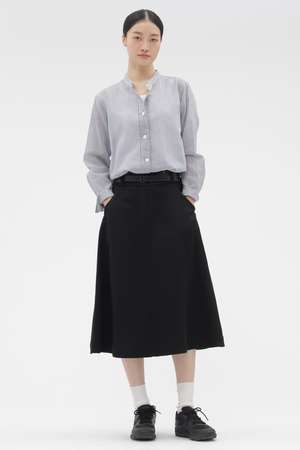 MARGARET HOWELL(マーガレット・ハウエル)｜RAYON LINEN TWILL SKIRT