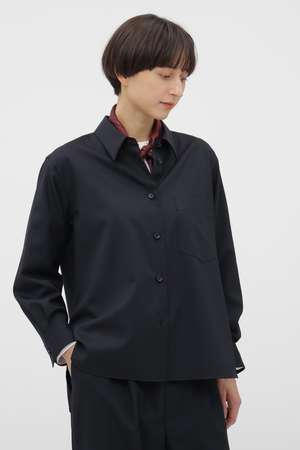 MARGARET HOWELL(マーガレット・ハウエル)｜WORSTED WOOL POPLIN SHIRT
