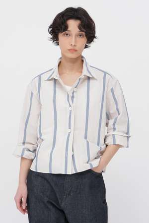 MARGARET HOWELL(マーガレット・ハウエル)｜BOLD STRIPE COTTON LINEN