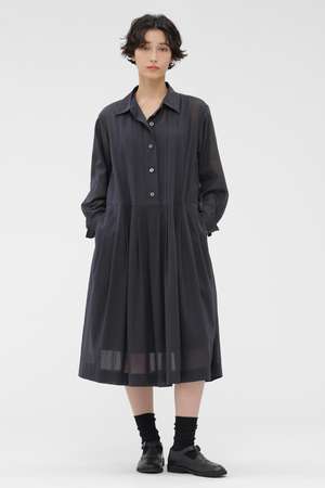 MARGARET HOWELL(マーガレット・ハウエル)｜SHEER COTTON VOILE DRESS