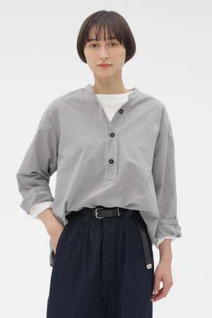 MARGARET HOWELL(マーガレット・ハウエル)｜TINY GINGHAM COTTON SHIRT