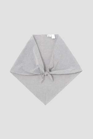 MARGARET HOWELL(マーガレット・ハウエル)｜TINY GINGHAM COTTON SCARF