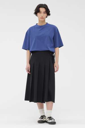 未使用 MHL コットン デニム ラップ スカート マーガレットハウエル 新品 MHL INDIGO | MARGARET HOWELL