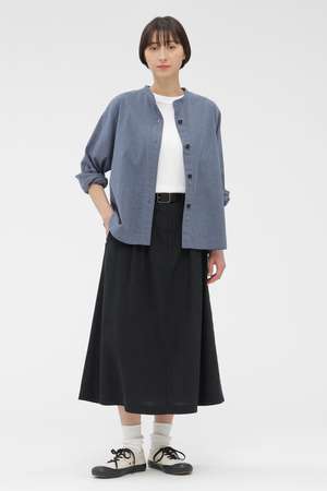 マーガレットハウエル　LIGHTWEIGHT LINENスカート MARGARET HOWELL(マーガレット・ハウエル)｜FADED LINEN COTTON