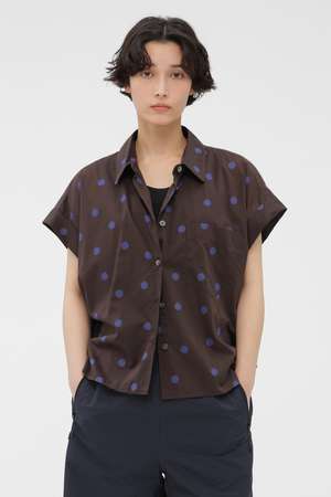 MARGARET HOWELL(マーガレット・ハウエル)｜POLKA DOT COTTON POPLIN