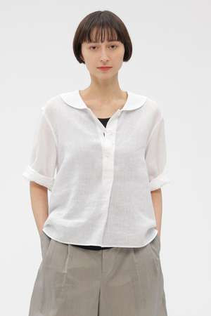 MARGARET HOWELL(マーガレット・ハウエル)｜LINEN VOILE SHIRT