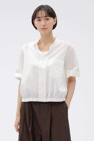 MARGARET HOWELL(マーガレット・ハウエル)｜DOUBLE STRIPE COTTON SILK