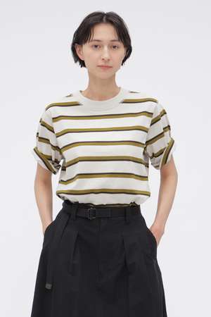 MARGARET HOWELL(マーガレット・ハウエル)｜OUTLINE STRIPE JERSEY TOP