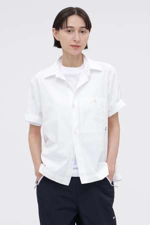 MARGARET HOWELL ハウエル半袖シャツ アイボリーⅡ MARGARET HOWELL(マーガレット・ハウエル)｜MHL. UTILITY WEAR PIECE