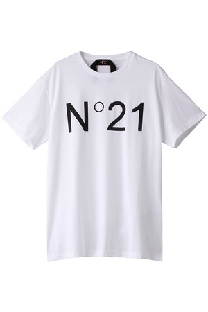 N°21(ヌメロ ヴェントゥーノ)｜【MEN】BIG ロゴTシャツ/ホワイト の通販｜ELLESHOP・(エル・ショップ)