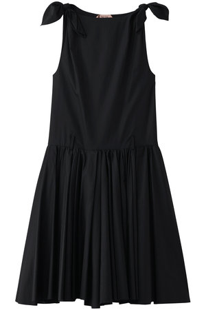 N°21(ヌメロ ヴェントゥーノ)｜ノースリーブ ギャザー ワンピース