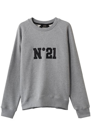 N°21(ヌメロ ヴェントゥーノ)｜【MEN】ロゴ スウェットプルオーバー