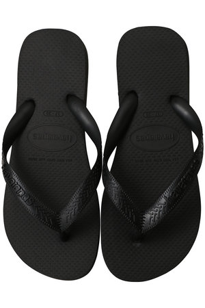 新品タグ付havaianas ハワイアナス ビーチサンダル ブラック39-40 havaianas(ハワイアナス)｜TOP ビーチサンダル/ブラック の通販