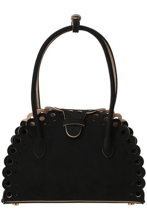 メアリオルタナ　MARY AL TERNA ブラック　ハンドバッグ　新品未使用 MARY AL TERNA(メアリ オル ターナ)｜ENSOU マイクロスエード