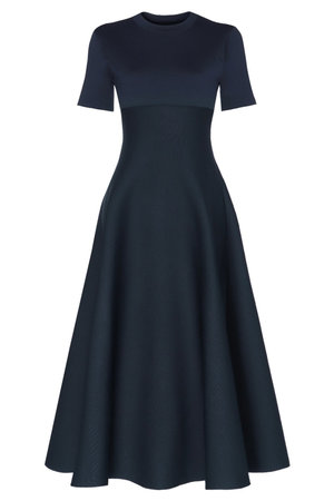 MADISONBLUE(マディソンブルー)｜DOUBLE FACE FIT＆FLARE DR ドレス