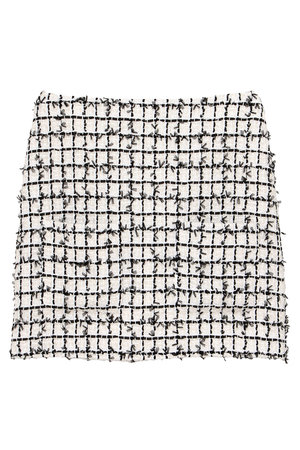 MADISONBLUE(マディソンブルー)｜LOW WAIST PATCH-P MINI SK TWEED