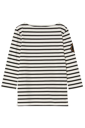 MADISONBLUE(マディソンブルー)｜BOAT NECK COMPACT L/S TEE BORDER