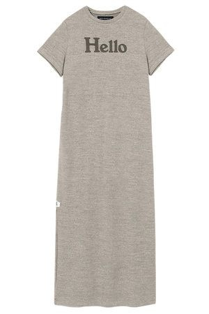 MADISONBLUE(マディソンブルー)｜HELLO S/S OP SWEAT HELLOスウェット